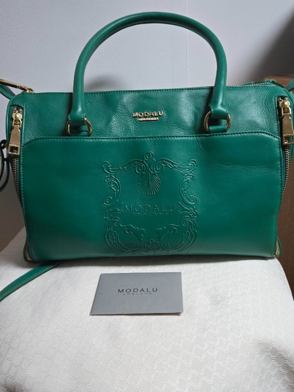 Modalu Leather Handbag from the United Kingdom